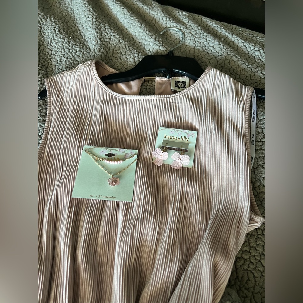 Earrings and Necklace